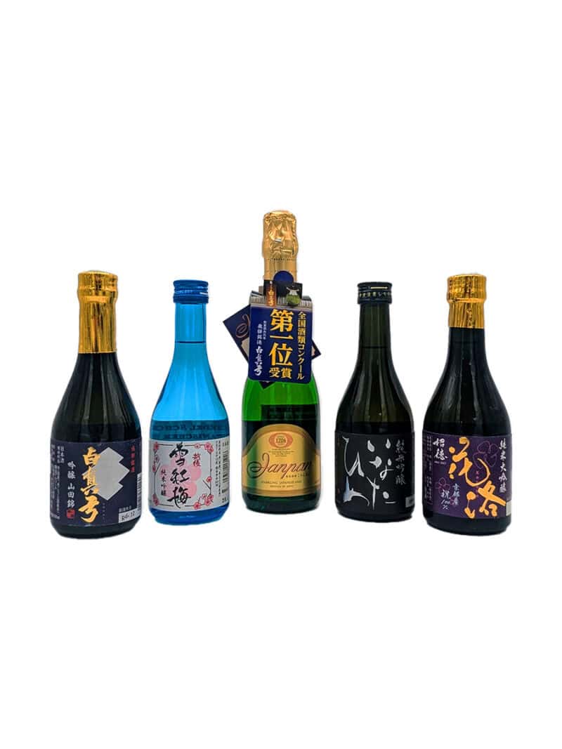 Angebot_5 verschiedene Sake_Sorten
