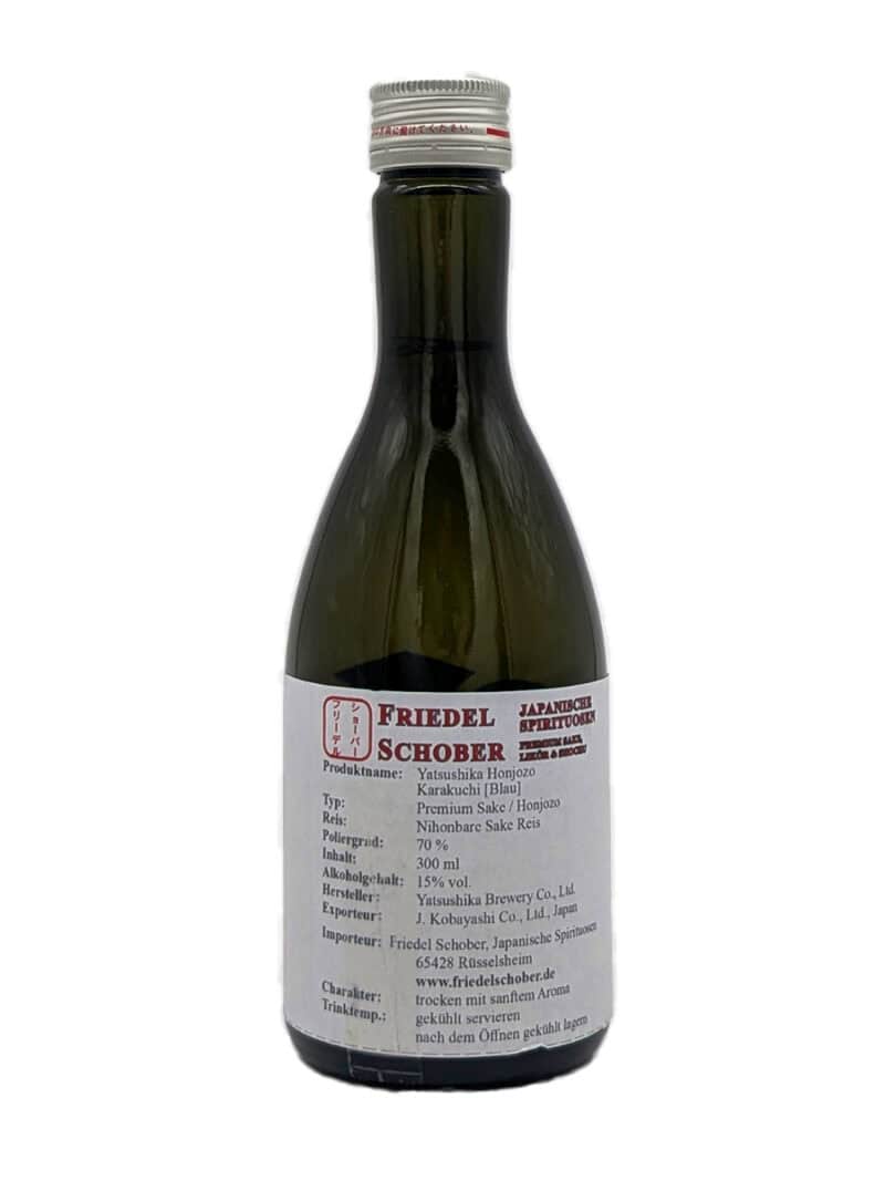 Yatsushika_Honjozo Karakuchi_Blue 720ml