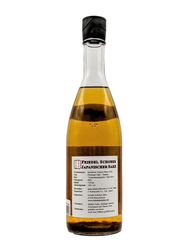 Sake Onlineshop lnatahime-Junmai-Shery-Barrel55